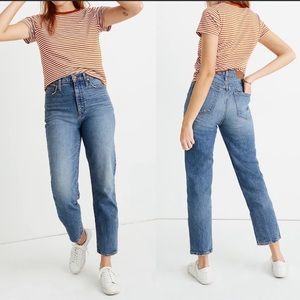 Madewell Classic Straight Jeans